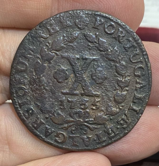 Moeda X Reis D JOAO V 1735