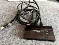 Ugreen Rozdzielacz KVM 4xUSB 2.0 HUB