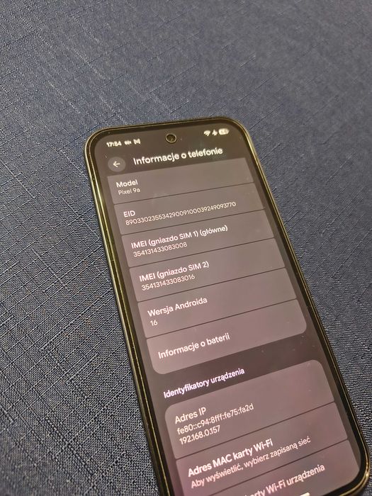 Google Pixel 9a 5G 8/128GB Obsydian