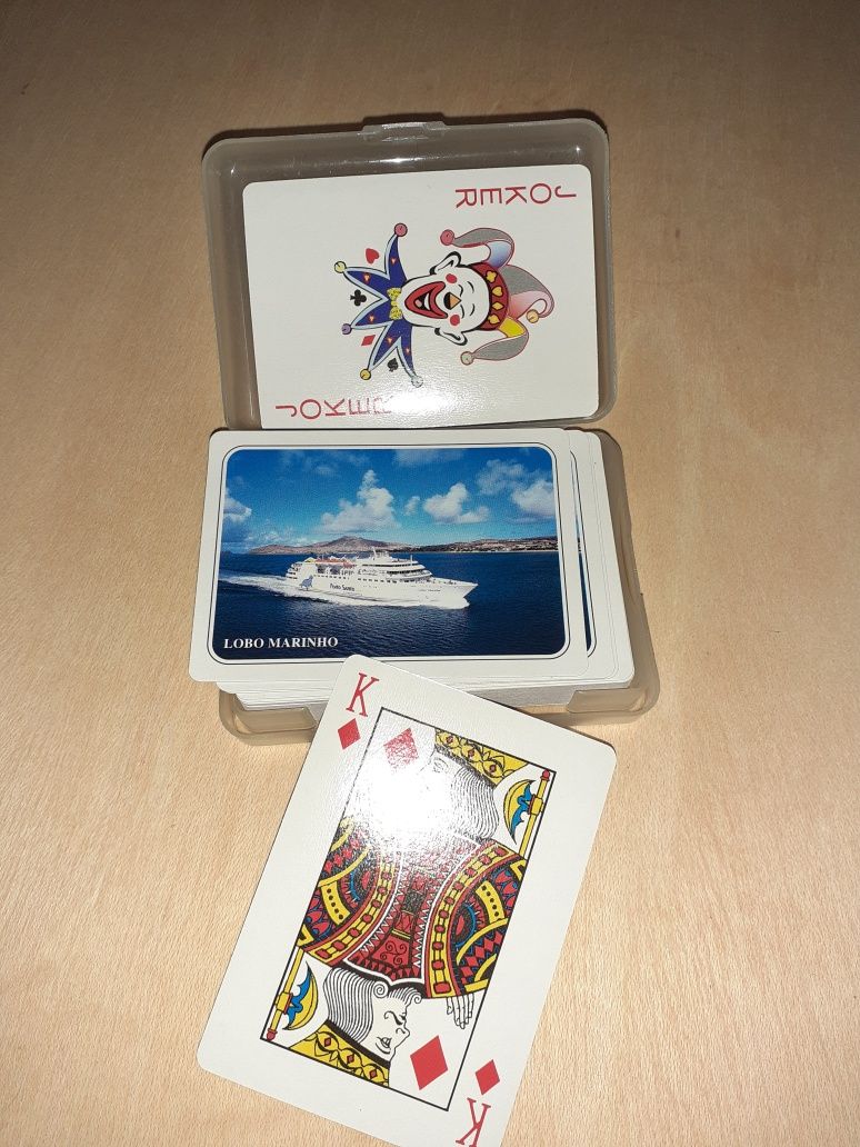 Baralho de cartas Antigo *Lobo Marinho*