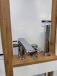 Bateria wannowa 3-otworowa Invena Glamour chrom
