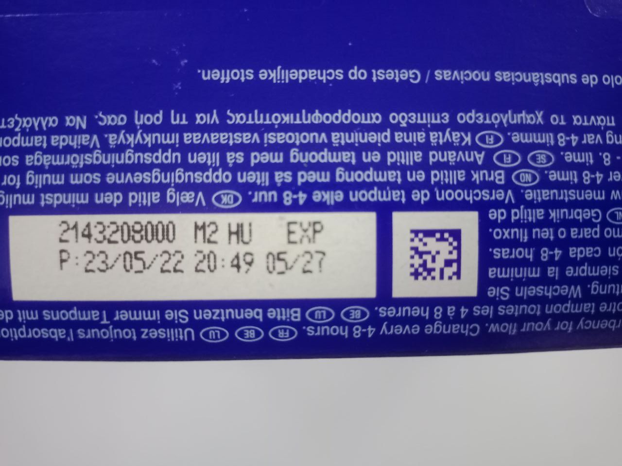 Тампони жіночі Tampax super, super plus