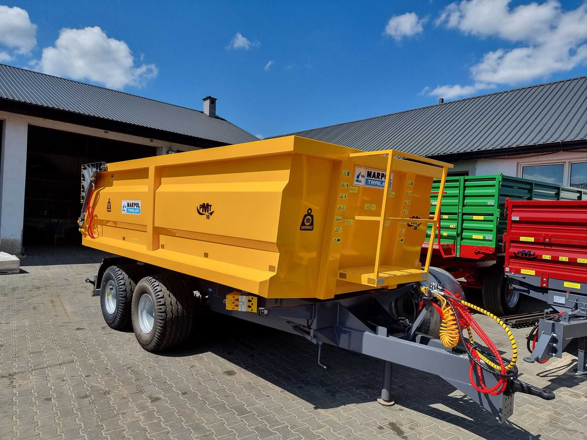 MARPOL -TRAILER Przyczepa Tandem 10 TON