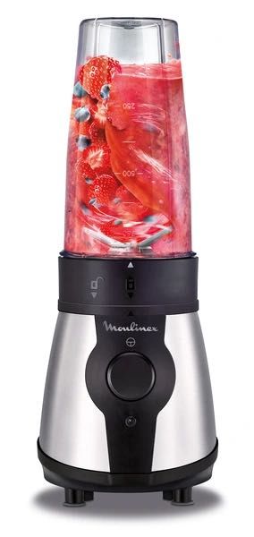 Blender kielichowy Moulinex ASIN B07BCNS9YB 300 W srebrny/szary