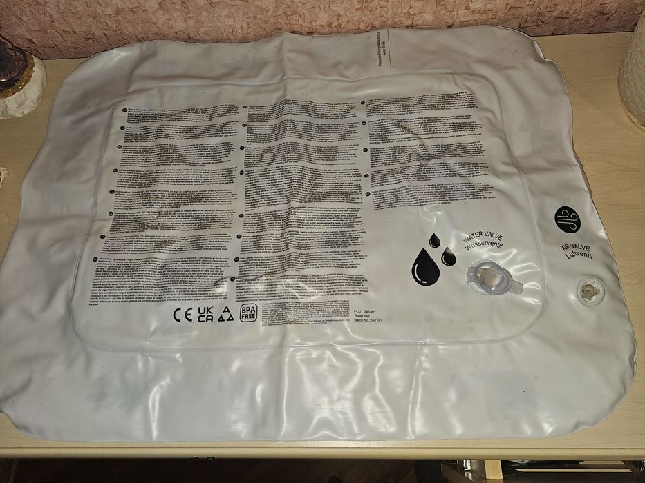 Водний коврик надувний дитячий для немоалят