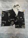 Чоловічі джинсові шорти stussy