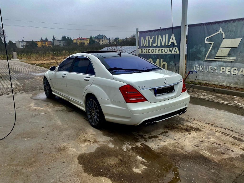 Mercedes S63amg 525koni w orginalnym lakierze