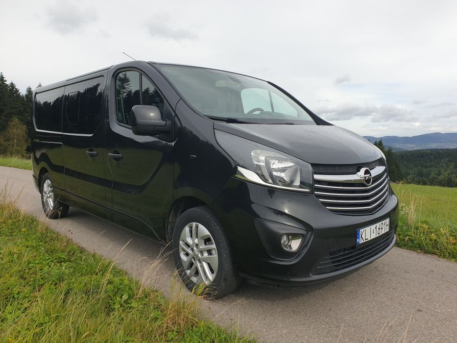 Opel renault fiat Vivaro long 9 osobowe zamiana