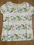 Koszulka t-shirt krokodyle tukany rozm. 92