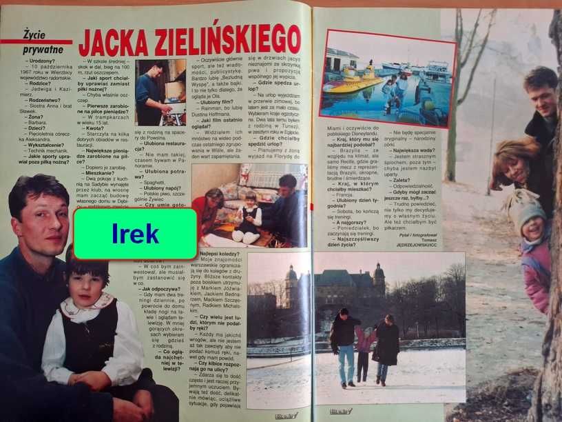 Miesięcznik "Piłka Nożna - plus" - rocznik 1996