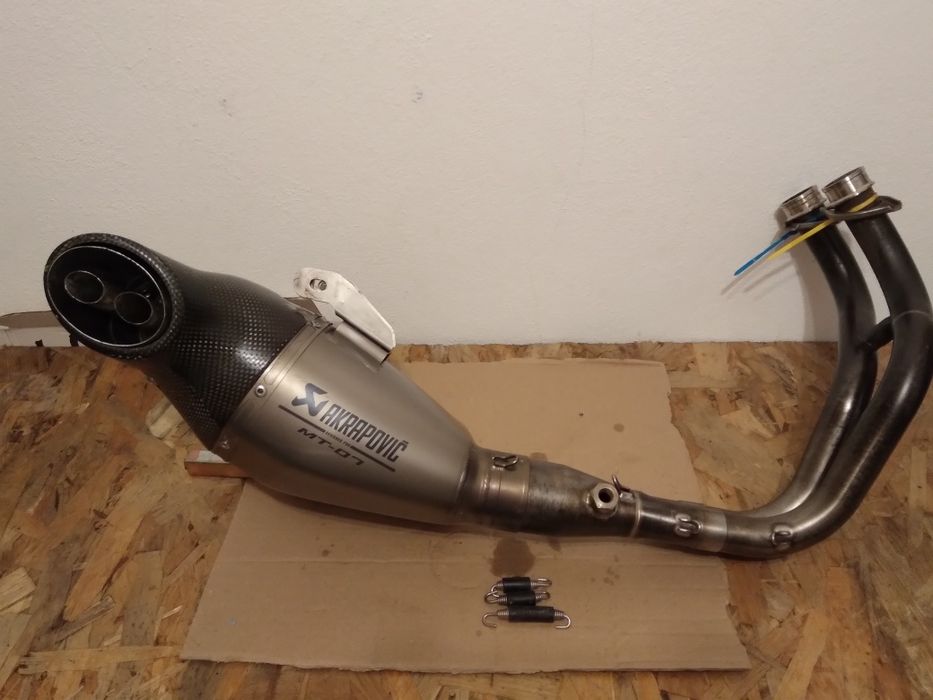 Akrapovic Titanium Yamaha MT07 Euro4