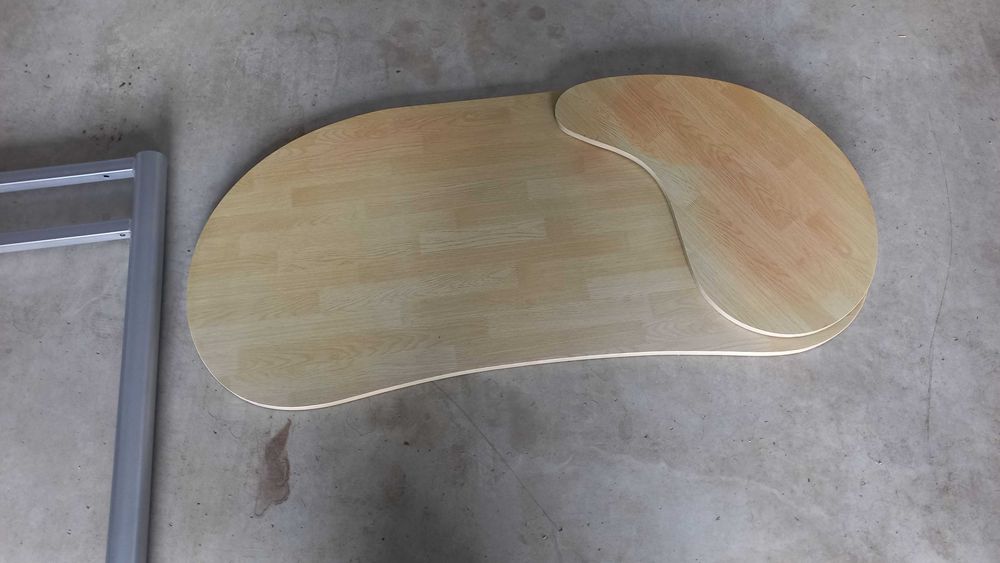 Biurko komputerowe, podstawka ekran, półka pod klawiaturę