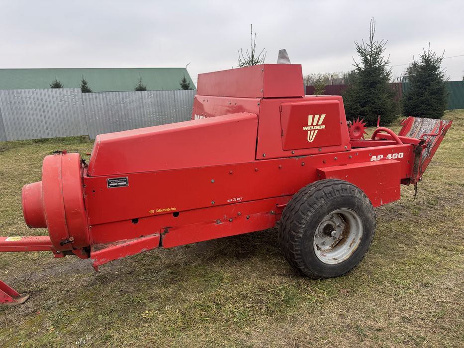 Прес підбирач Пресс-подборщик тюкопрес Велгер WELGER AP400 (AP430-42)