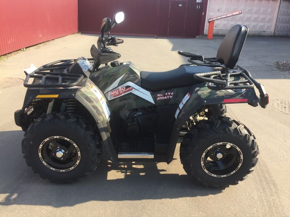 Квадроцикл новий с гарантією Hisun ATV400cc 4х4