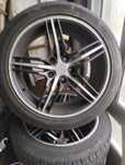 4 Jantes 17 pneus 205