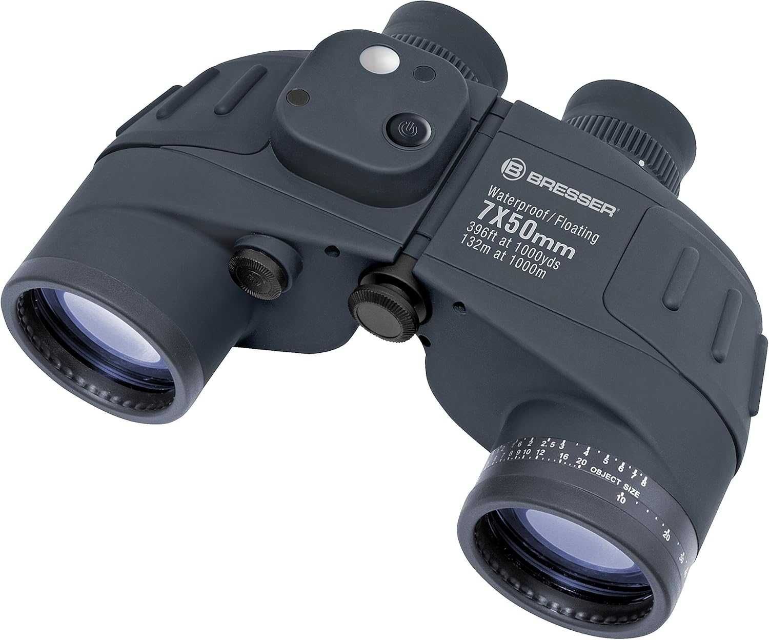 Bresser Nautic 7X50 Wd/Kmp Lornetka, Niebieski, 50 mm