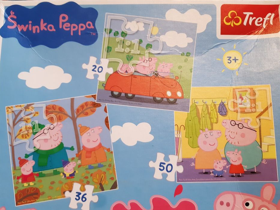 puzzle dr Dosia Świnka Peppa