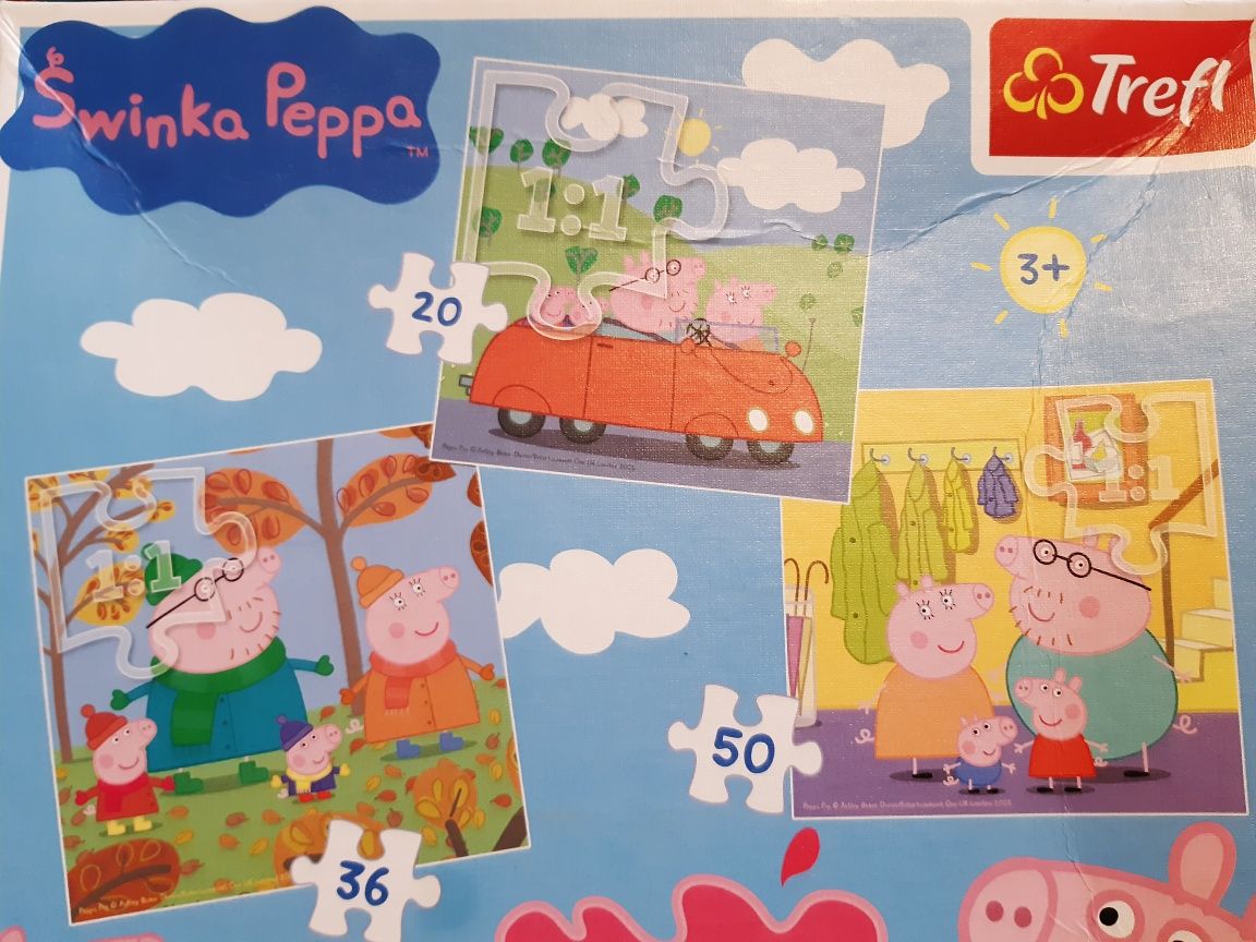 puzzle dr Dosia Świnka Peppa