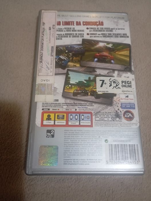 Burnout Dominator PSP