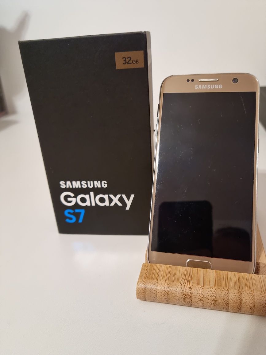 Samsung Galaxy S7 Gold Platinum Bdb stan Złoty