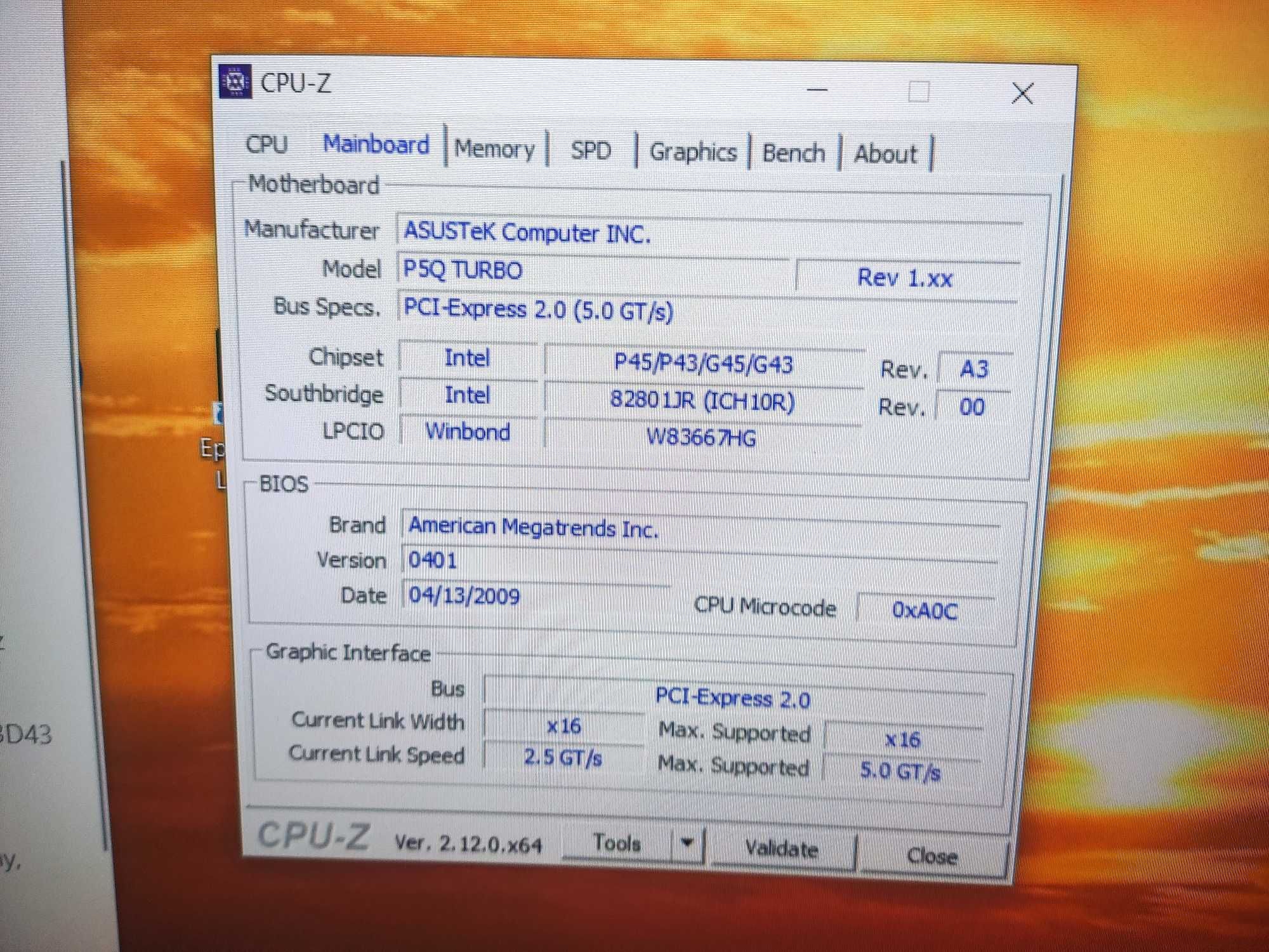 Intel Q9650 + płyta Asus P5Q Turbo + 8 GB RAM + chłodzenie SPC Spartan