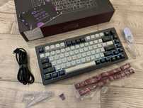 Клавиатура игровая AKKO 5075B plus dracula V3 Yellow