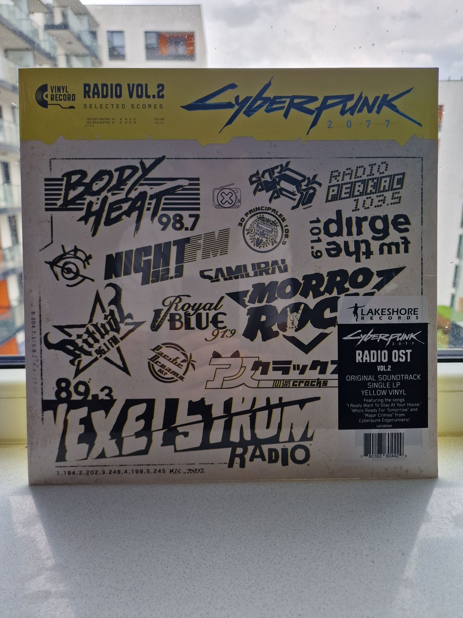 Cyberpunk 2077 Radio vol. 2 / żółta płyta / LP