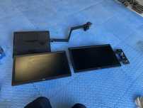 2x Monitory Fujitsu 20 cali + uchywt na laptopa