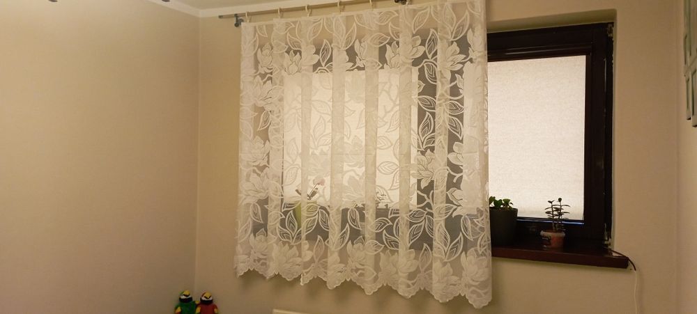 Nowa firanka żakardowa wysokość 160x dowolna szerokosc