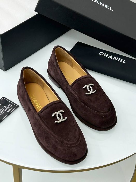 Mokasyny Chanel! Czarne i czekoladowe! Premium 36-40