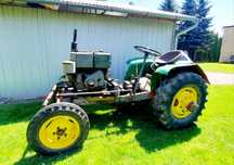 Traktor SAM odpalany na korbę 1975r SPRAWNY !