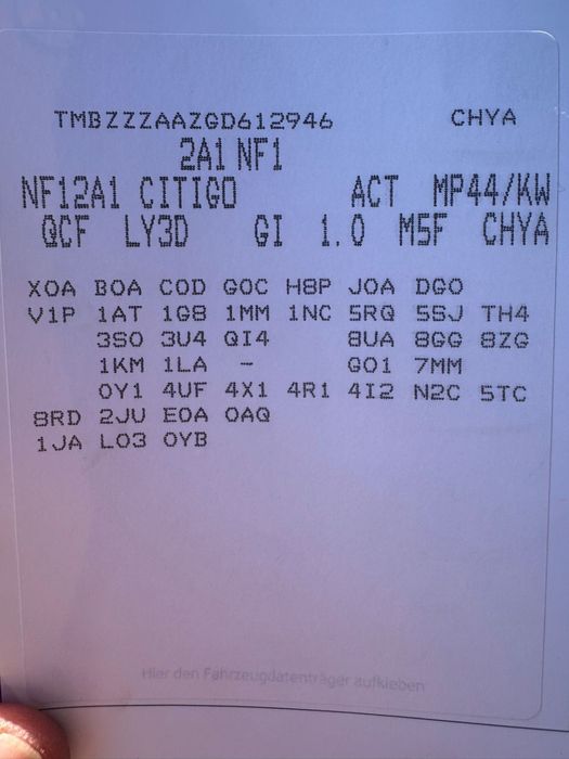 Skoda citigo lampa przód przednia lewa europejska ładna