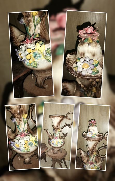 Vasos e jarro Vintage