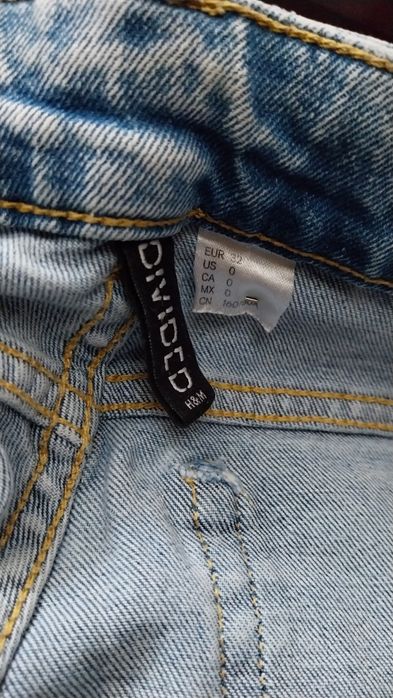 Spodnie denim jeans rozm.32 H&M