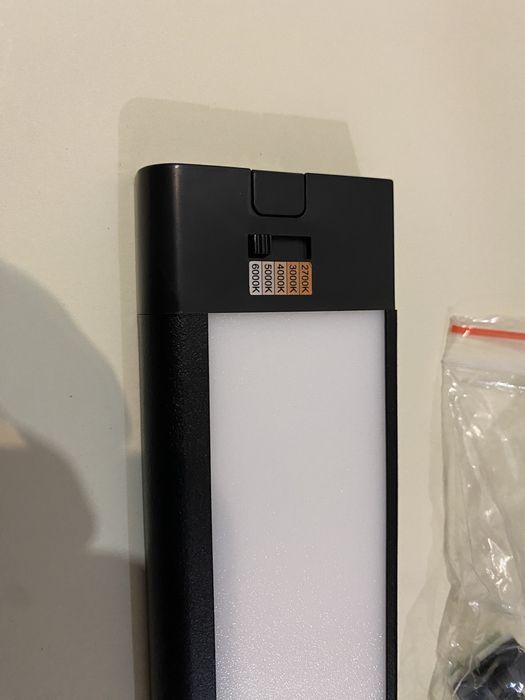 WOBANE Lampa podszafkowa LED do kuchni, ściemniane  z czujnikiem