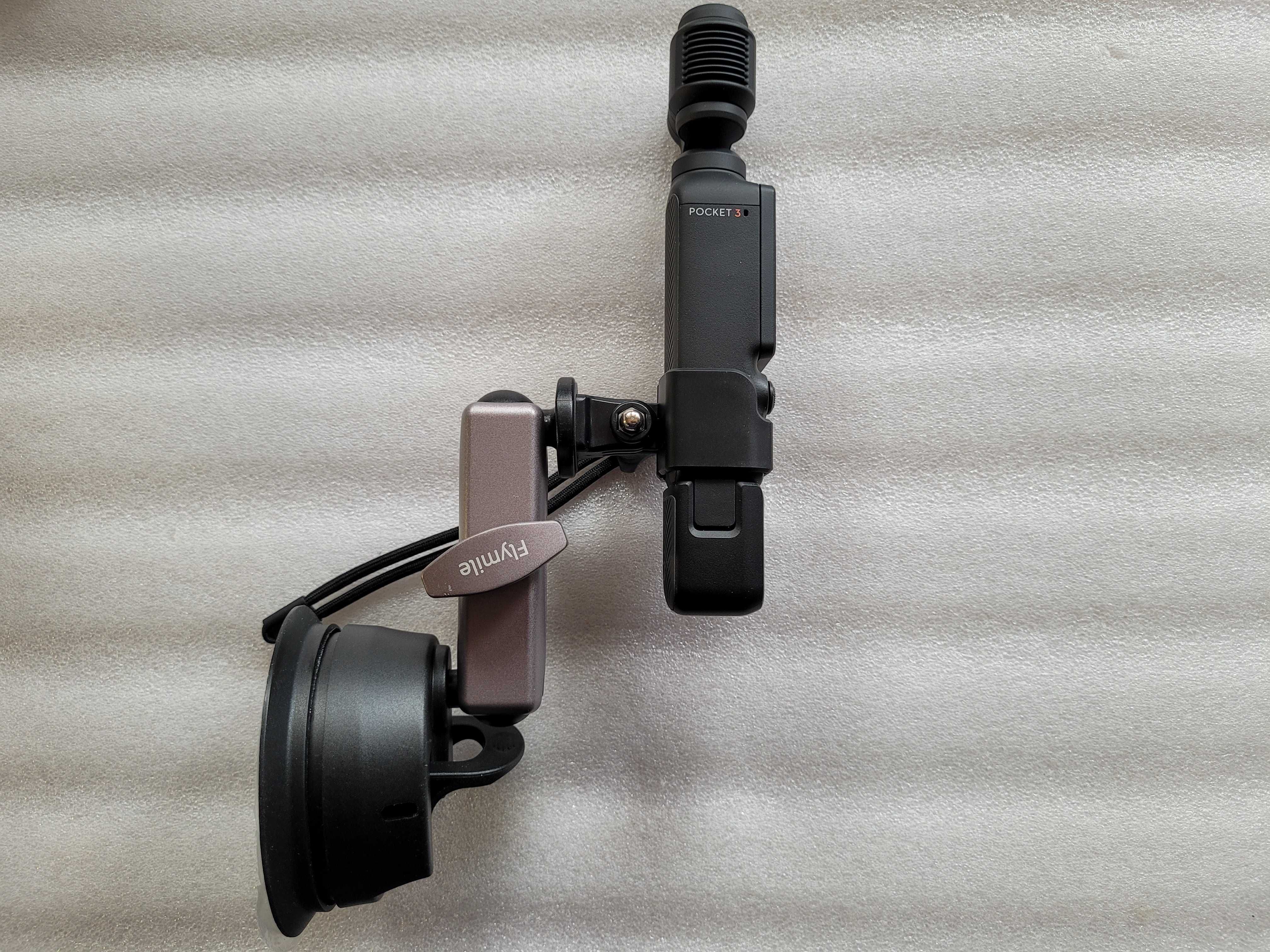 Крепление для камер DJI Osmo Pocket 3 и action камер с присоской
