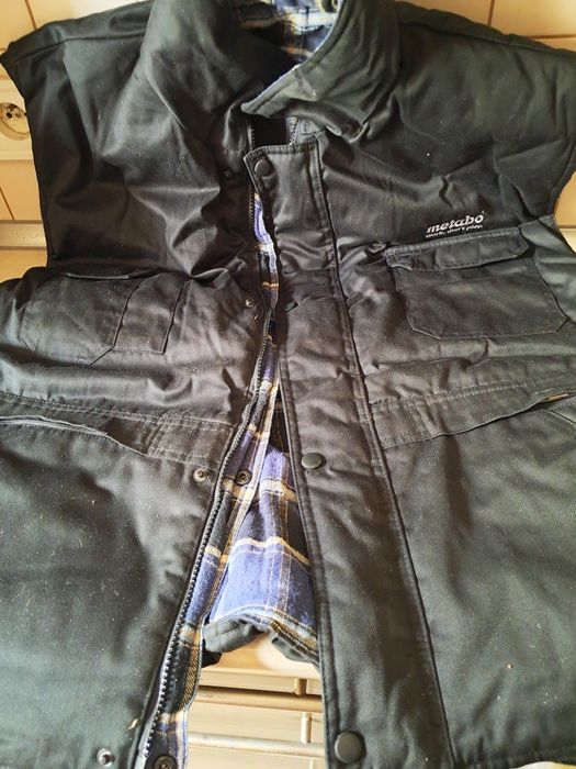 Męska kamizelka, ocieplana