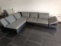 Sofá grande com Chaiselongue em excelente estado
