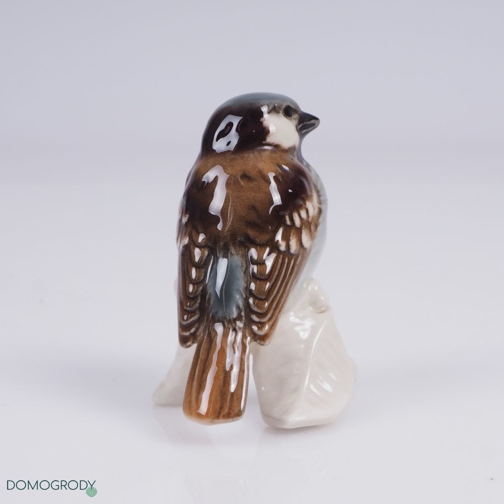 Figurka porcelanowa ptak „WRÓBEL” Goebel, Niemcy lata 70-te
