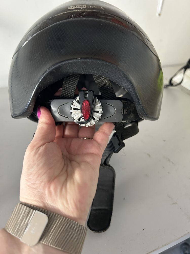 Kask jeździecki KED Paso L 57-64 czarny