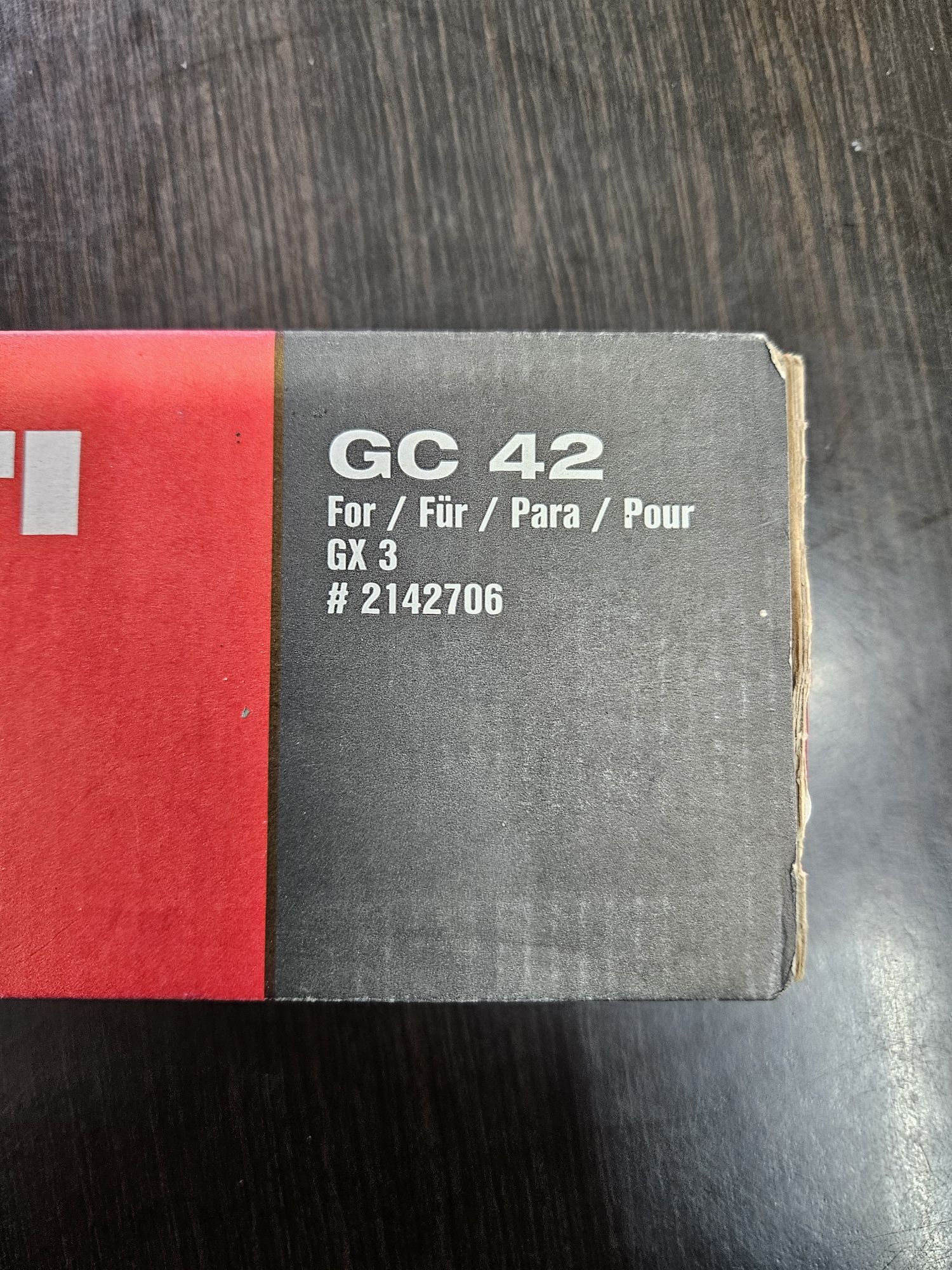 GC 42 Gas do osadzaka