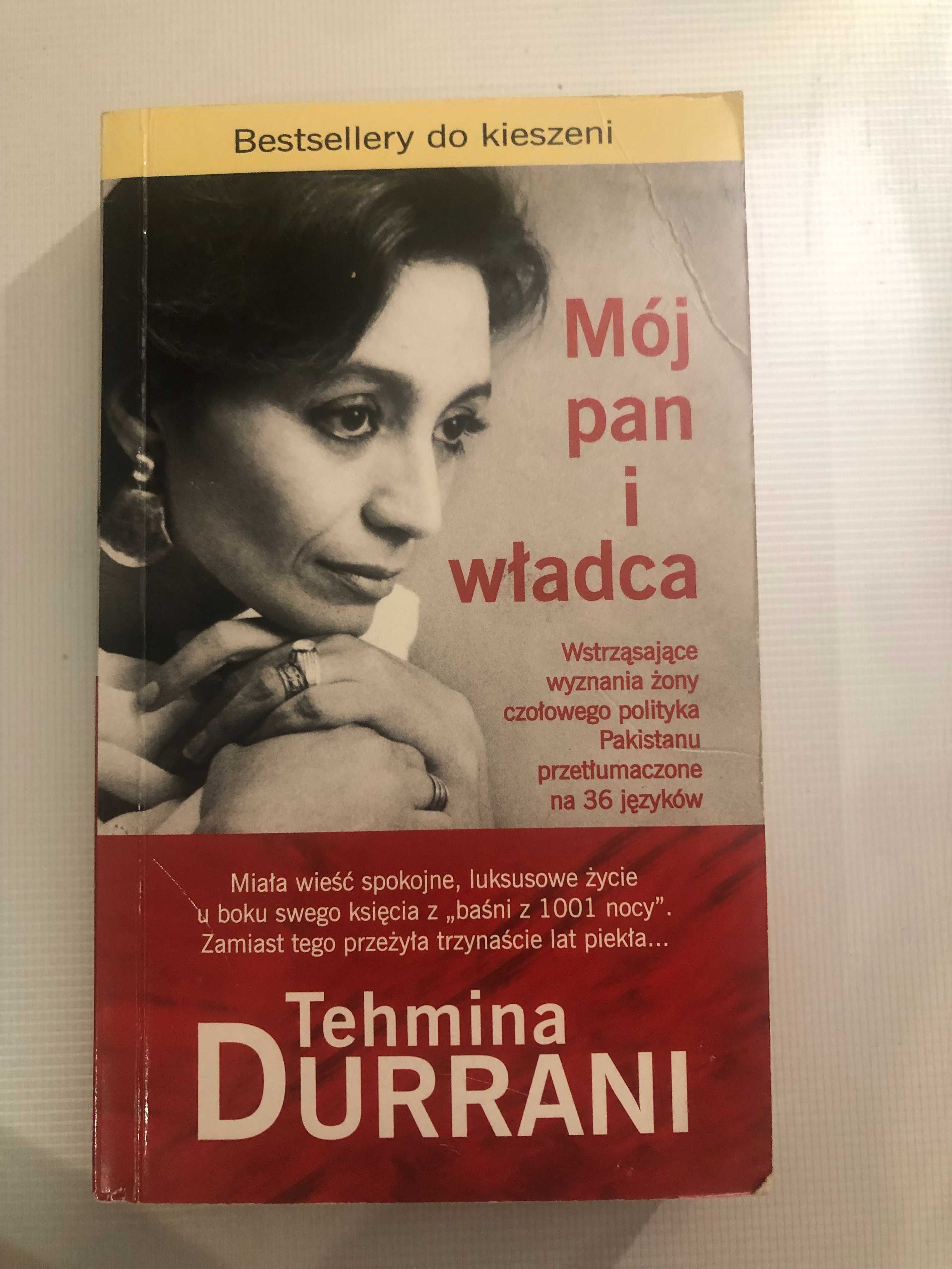 Książka "Mój pan i władca" Tehmina Durrani