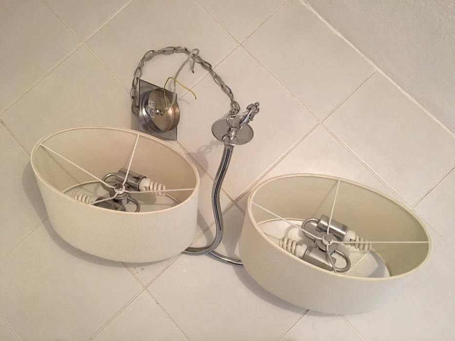 Candeeiro Sala/Salão - 2 Braços