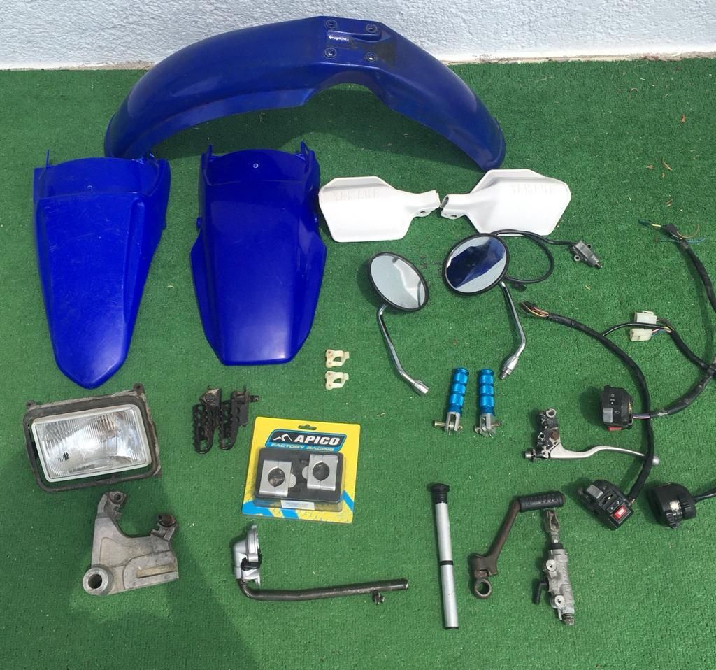 Peças Yamaha DTR 125 e depósito Dtr