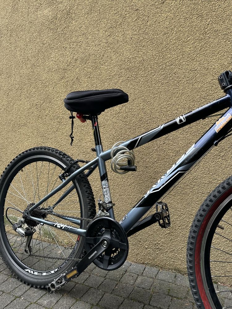 Rower młodzieżowy chłopięcy 26’ cali Kross Hexagon V2 Zoom Btwin