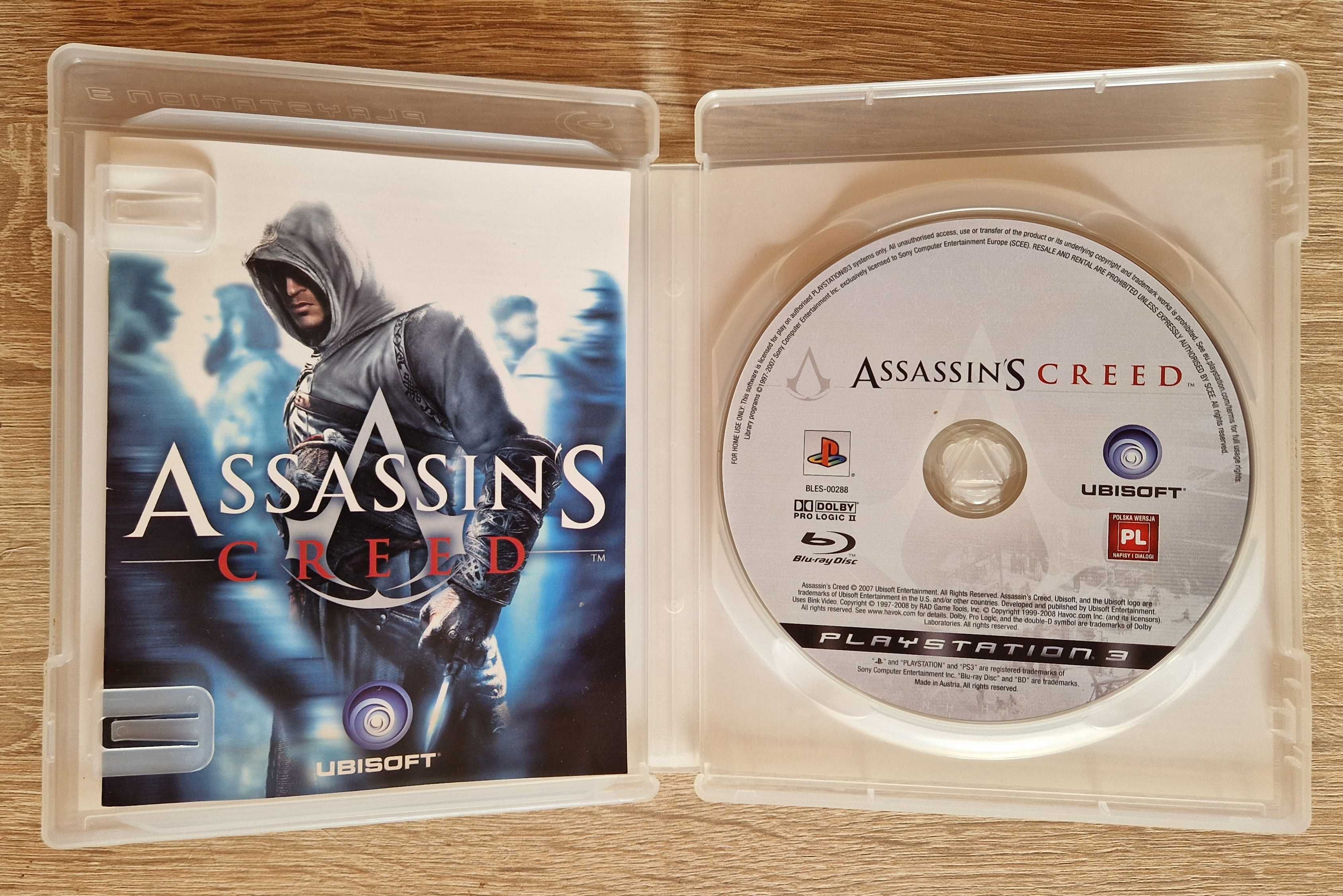 Assassin’s Creed PS3 Dubbing PL