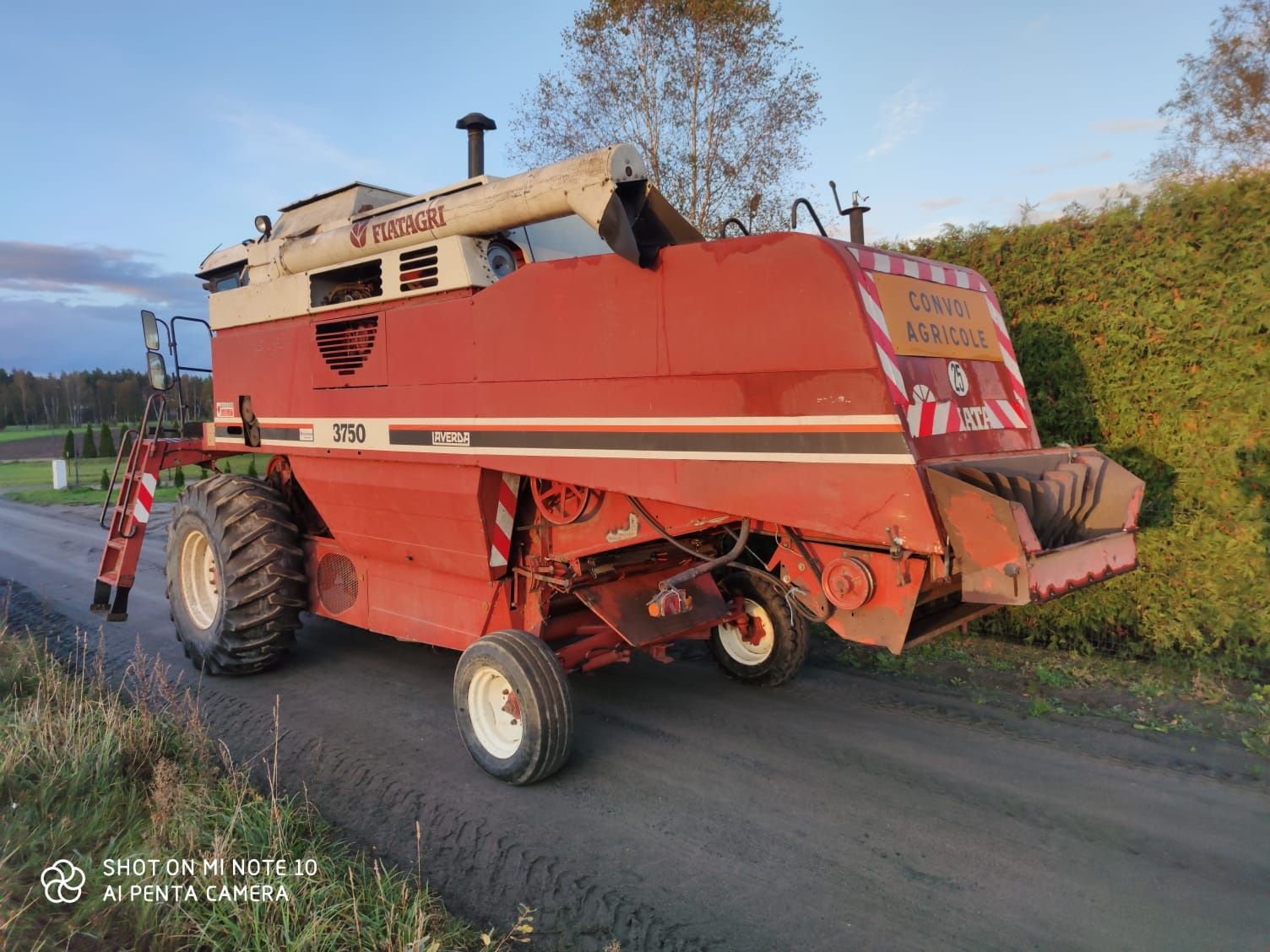 Kombajn Laverda 3750 Heder 4.2 m / sieczkarnia