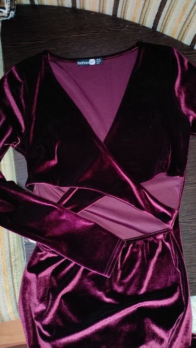 Вечірнє плаття , велюрове