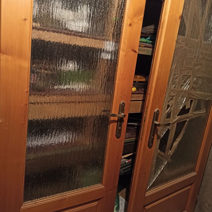 Oddam za darmo drzwi sosnowe 3 sztuki