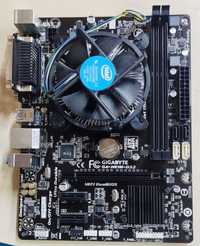 Материнська плата Gigabyte GA-H81M-DS2 rev 3.0 (s1150, H81, DDR3)+CPU